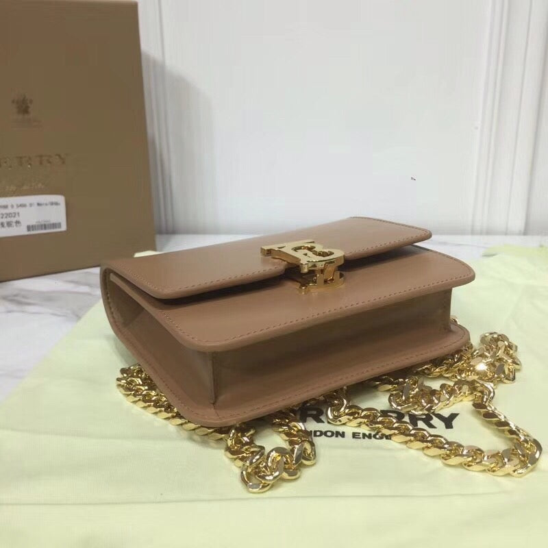 B-Berry - BB  Tb Chain Belt Bag Brown For Women, Bags 6.6in/17LO