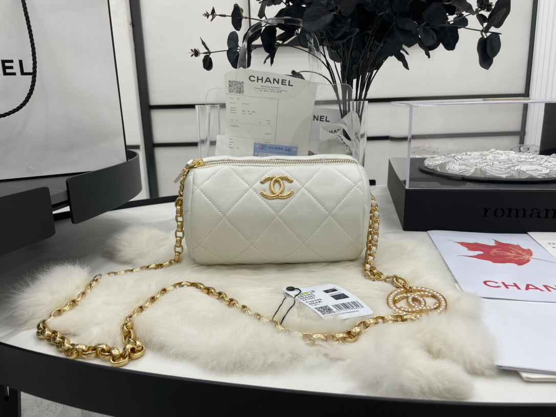 CHL -  Bowling Mini White Bag For Women 11LO/4.3in