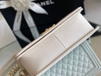CHL - Medium Classic Flap Bag 25LO White For Women A67086