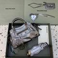 BLN-Ciaga Neo Cagole XS Handbag In Grey, For Women,  Bags 10.2in/26LO