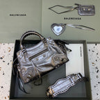 BLN-Ciaga Neo Cagole XS Handbag In Grey, For Women,  Bags 10.2in/26LO