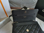 CHL - Mini Flap Bag Black For Women 7.2in/18.5LO
