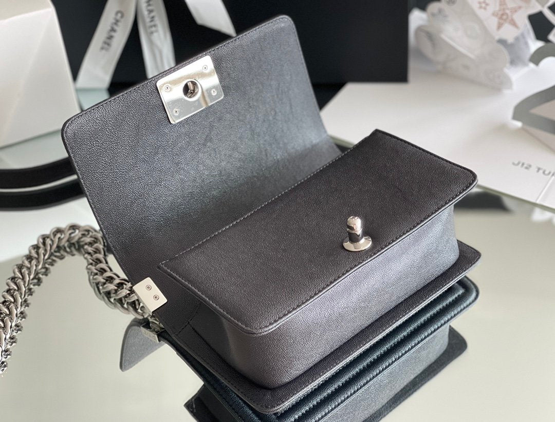 CHL - Mini Classic Flapbag Black For Women 15LO/5.9 in