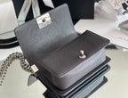 CHL - Mini Classic Flapbag Black For Women 15LO/5.9 in
