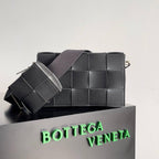 BV Two-In-One Cassette Black 26cm Grey Leather