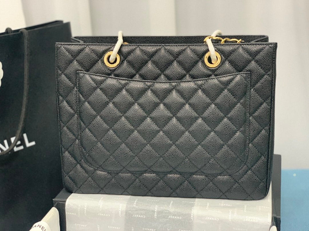 CHL - Tote Bag Spring Collection Gold Toned Hardware Black For Women 13in/33LO