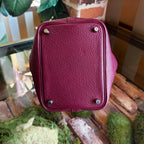 HRMS Picotin Lock PM Taurillon Clemence Tote
