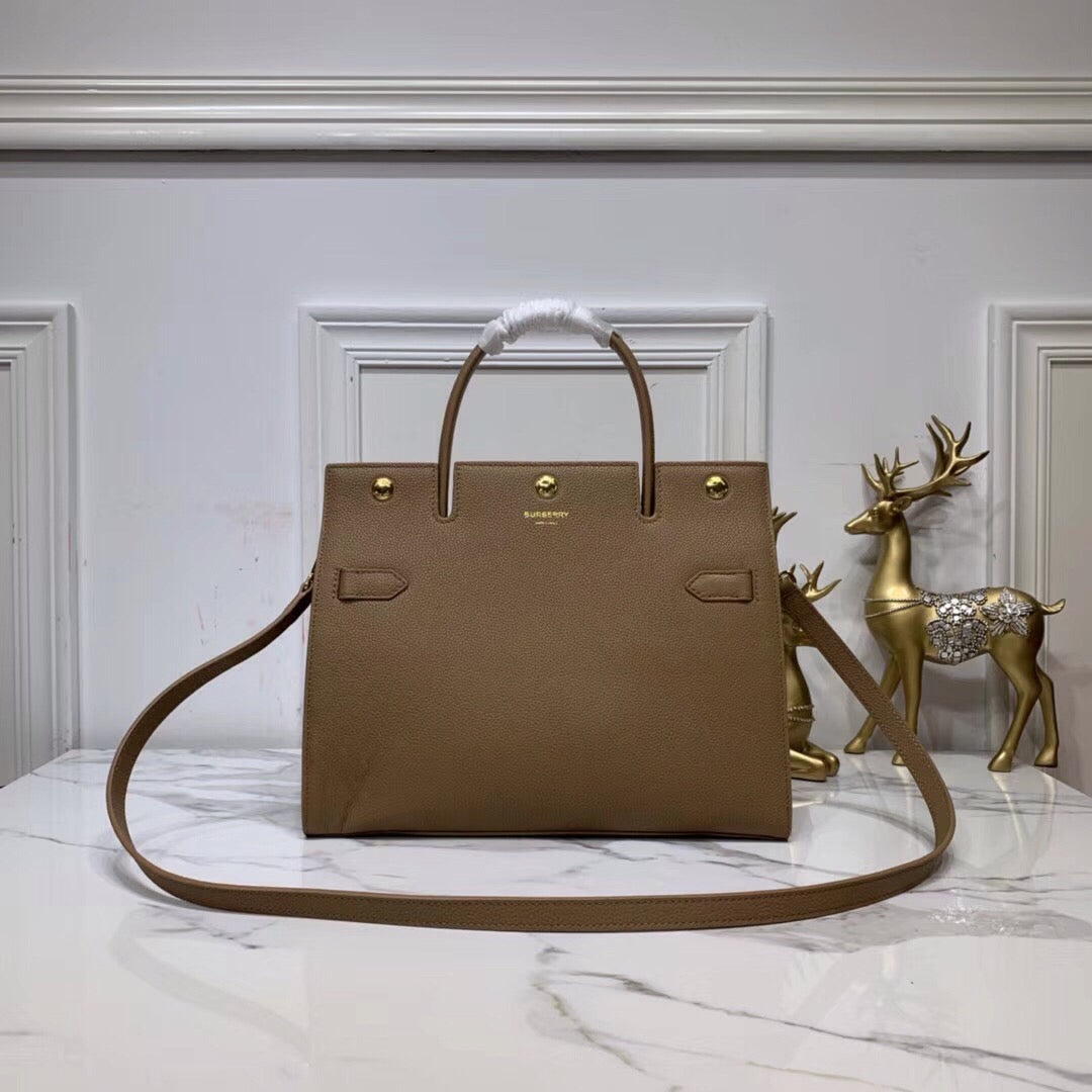 B-Berry - BB  Small Title Bag With Pocket Detail Brown For Women, Bags 11.8in/30LO