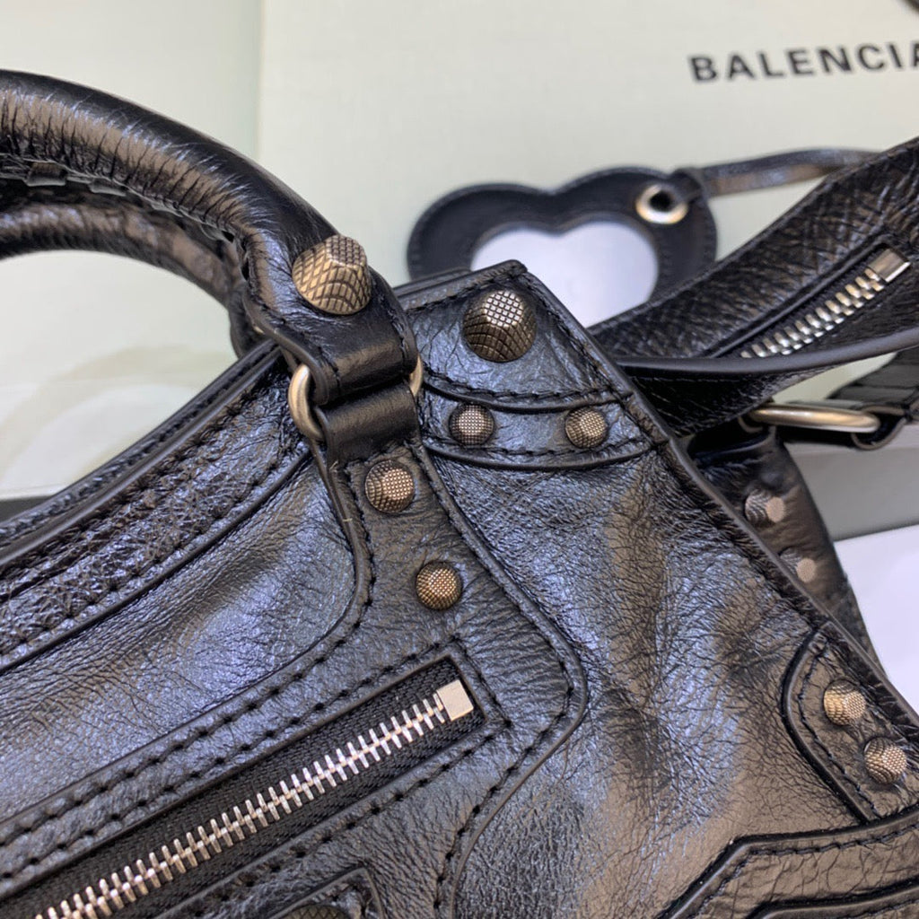 BLN-Ciaga Neo Cagole XS Handbag In Black, For Women,  Bags 10.2in/26LO 700940210B01000