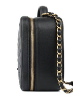 CHNL -  Black Caviar Business Vanity Bag