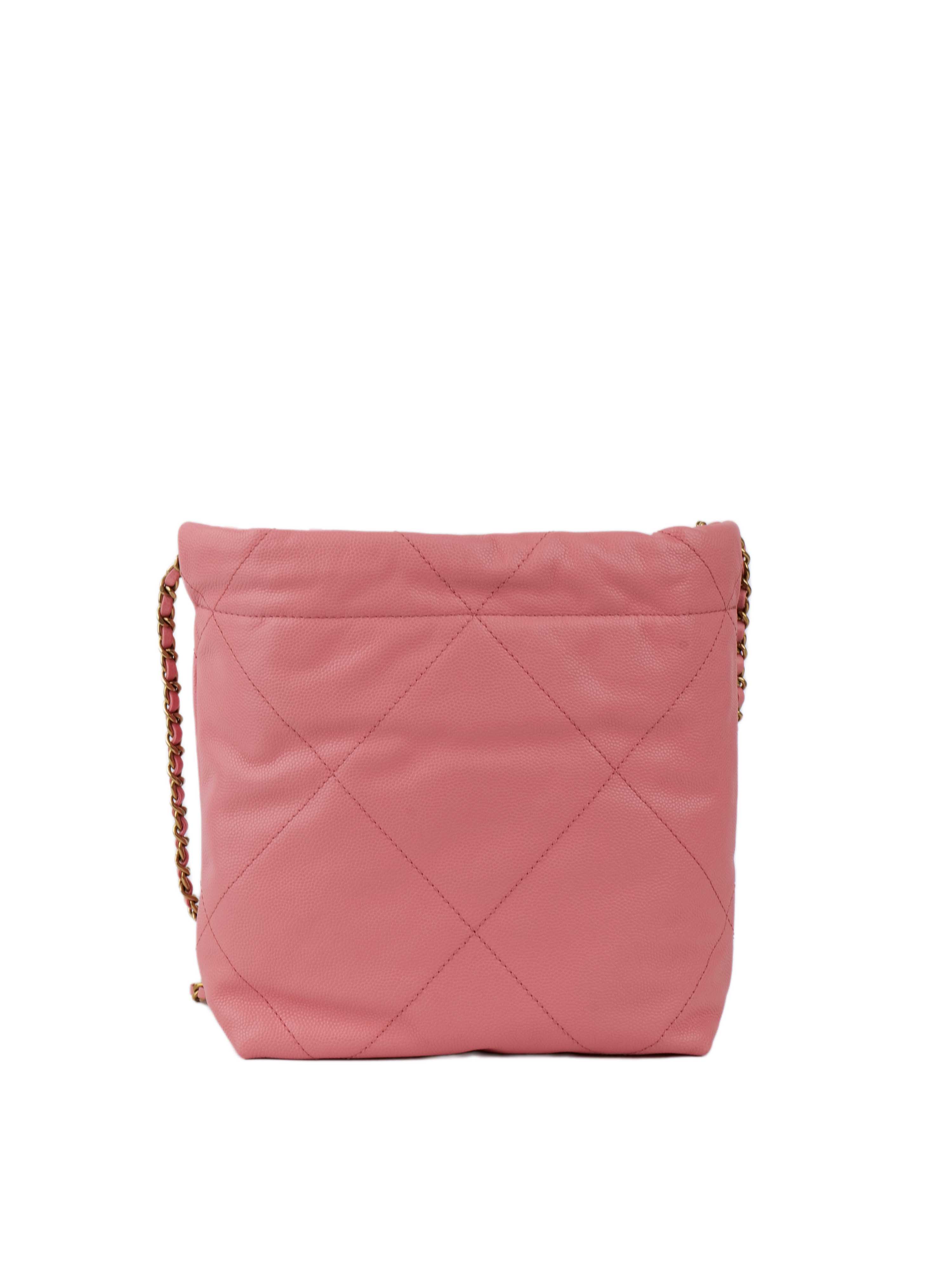 CHNL -  22 Pink Mini Shoulder Bag.