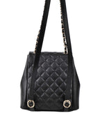 CHNL -  Black Caviar Backpack.
