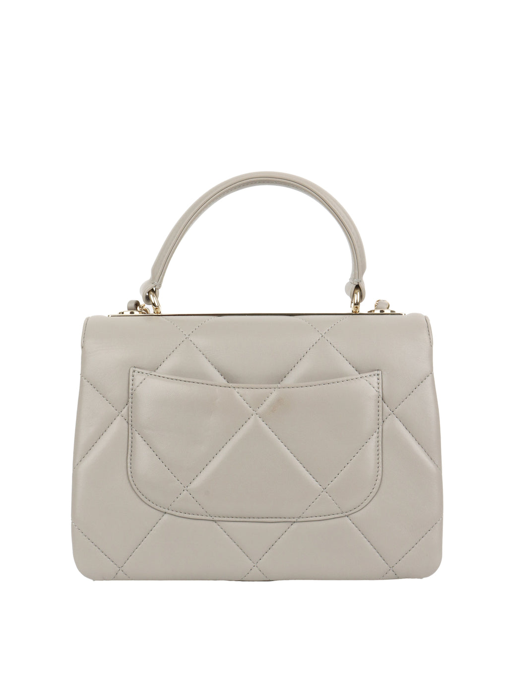 CHNL -  Pale Grey Trendy Bag.