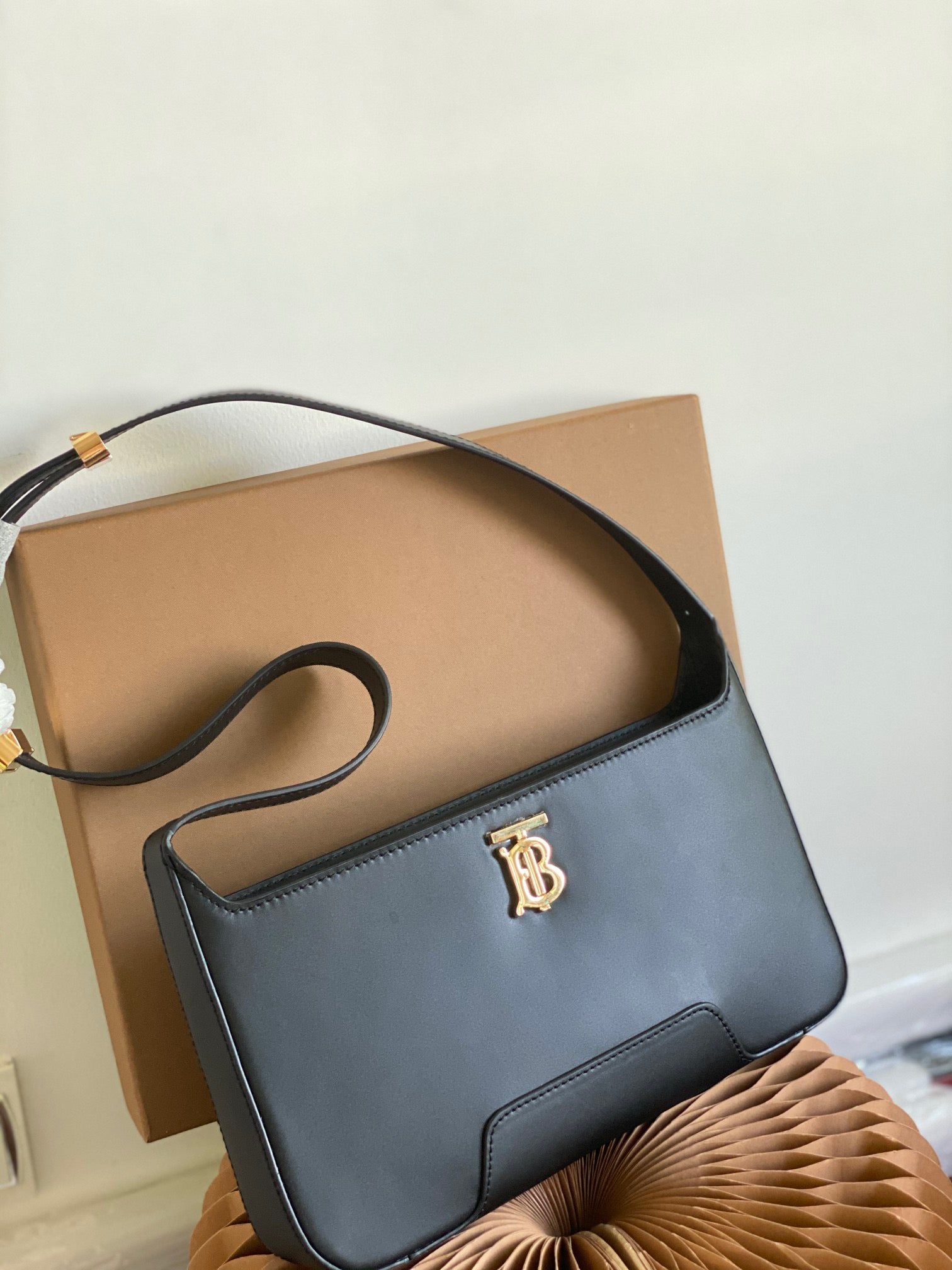 B-Berry - BB  Thomas Shoulder Bag Monogram Black For Women, Bags 5.5in/14LO 80462461