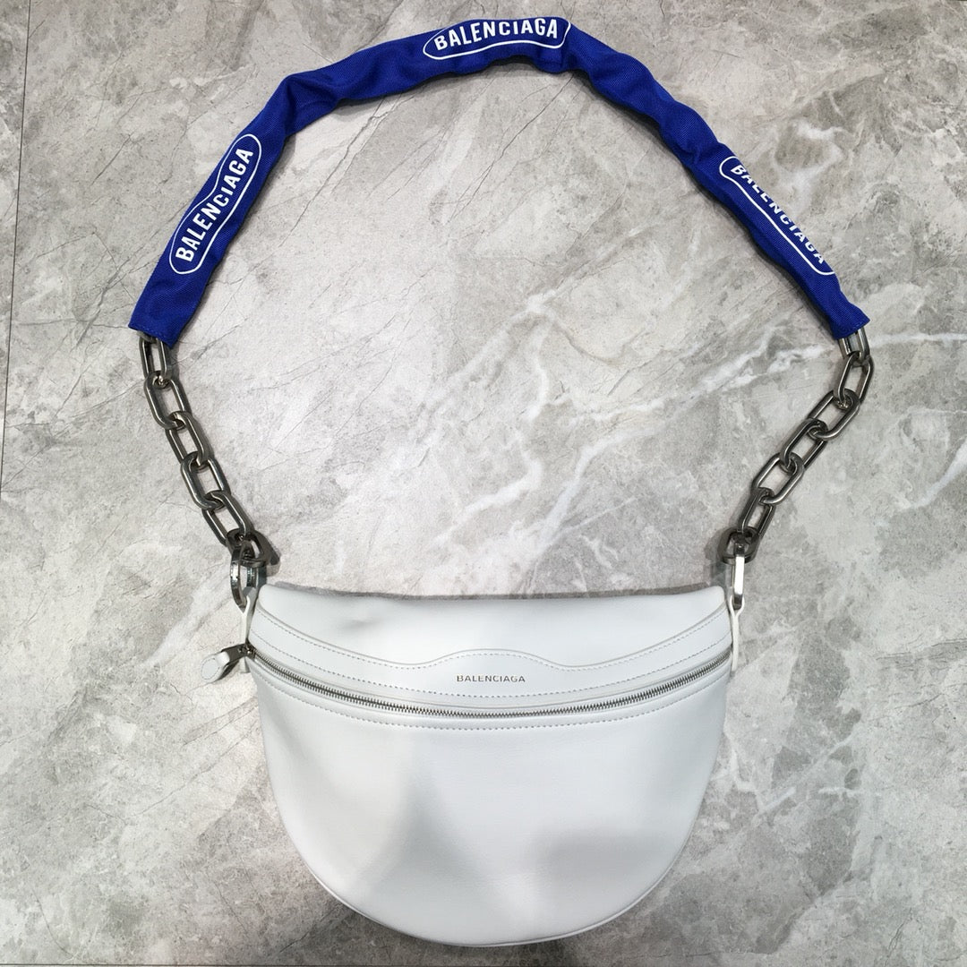 BLN-Ciaga Souvenir XXS Belt Bag In White, For Women,  Bags 11.8in/30LO