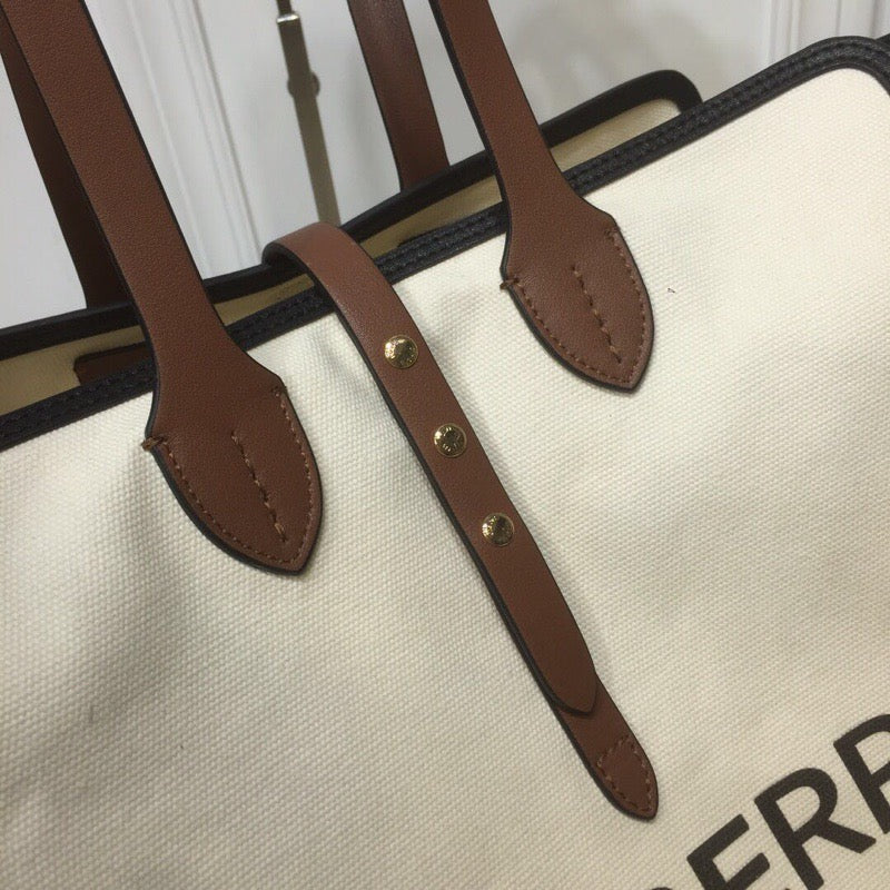 B-Berry - BB  The Large Soft Cotton Canvas Belt Bag Brown For Women, Women’s Bags 16.5in/42LO