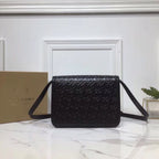 B-Berry - BB  Small TB Crossbody Bag Quilted Monogram Black For Women, Bags 8.3in/21LO
