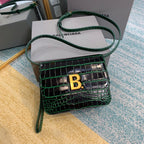 BLN-Ciaga Bolso Bandolera B In Dark Green, For Women,  Bags 7in/18LO