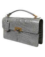 Blnciaga Alligator Leather Medium Shoulder Women's Bag