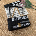 B-Berry - BB  Horseferry Print Quilted Small Lola Bag Monogram Black For Women, Bags 9in/23LO