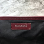 BLN-Ciaga Navy XS Tote Bag In Dark Red, For Women,  Bags 12.6in/32LO