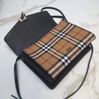 B-Berry - BB  Small  Check And Crossbody Bag Grey For Women, Women’s Bags 9in/24LO