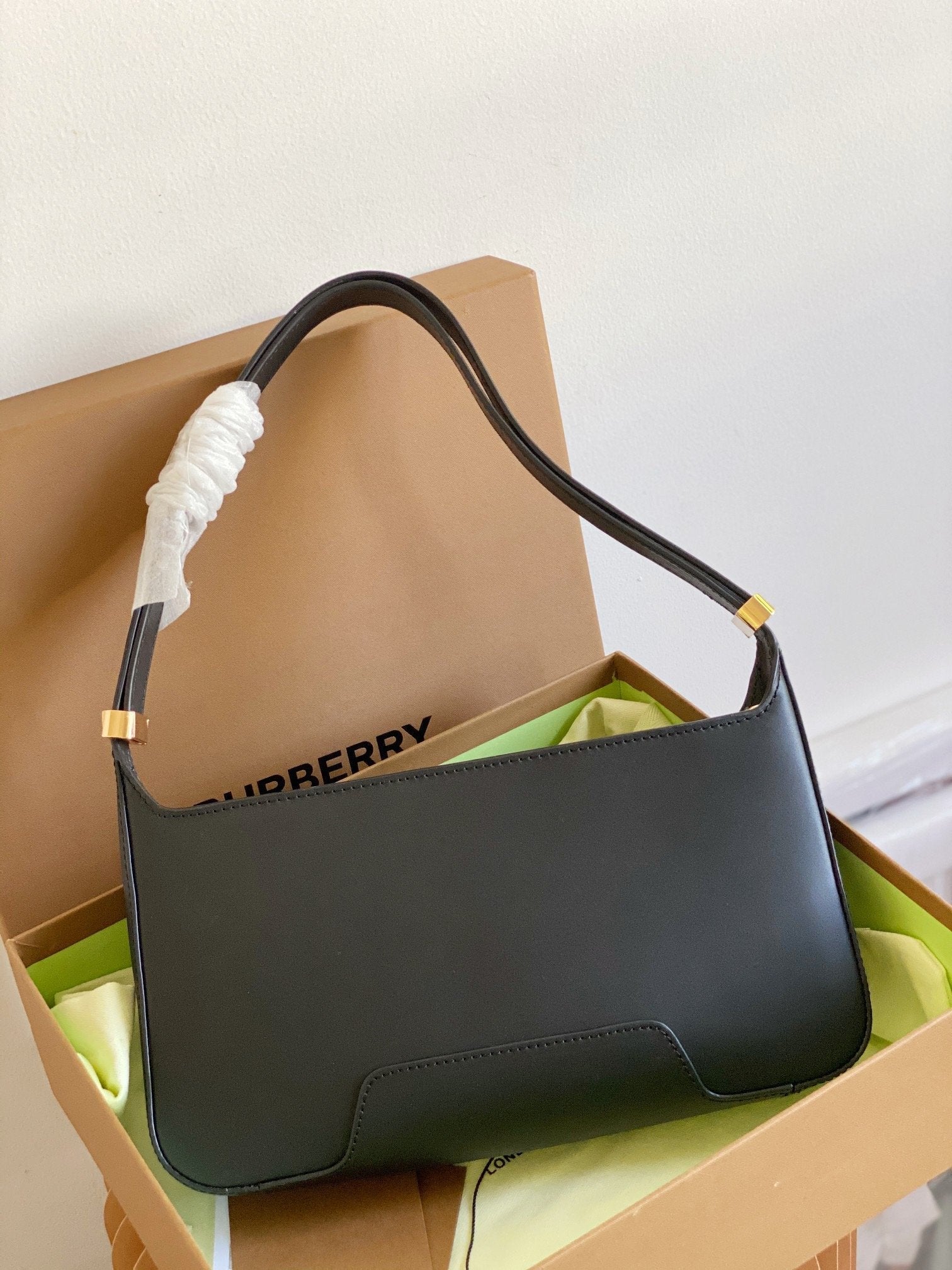 B-Berry - BB  Thomas Shoulder Bag Monogram Black For Women, Bags 5.5in/14LO 80462461