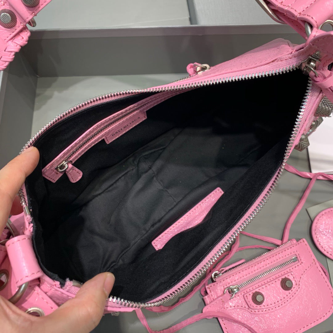 BLN-Ciaga Le Cagole XS Shoulder Bag In Pink, For Women,  Bags 13in/33LO