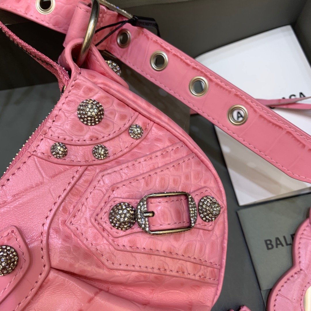 BLN-Ciaga Le Cagole XS Shoulder Bag In Pink, For Women,  Bags 10.2in/26LO