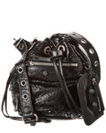 Blnciaga Le Cagole XS Leather Bucket Bag