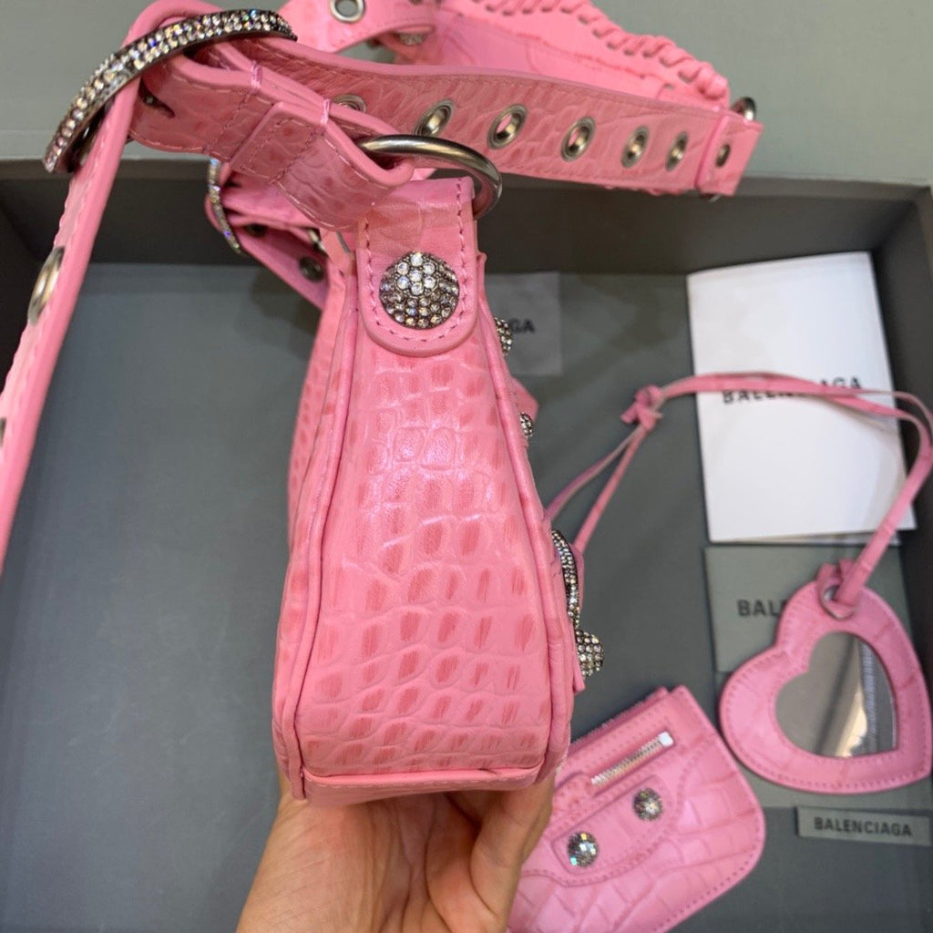 BLN-Ciaga Le Cagole XS Shoulder Bag In Pink, For Women,  Bags 10.2in/26LO