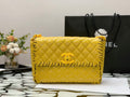 CHL - Vinyl Classic Yellow Shoulder bag For Women 29LO/11.5in
