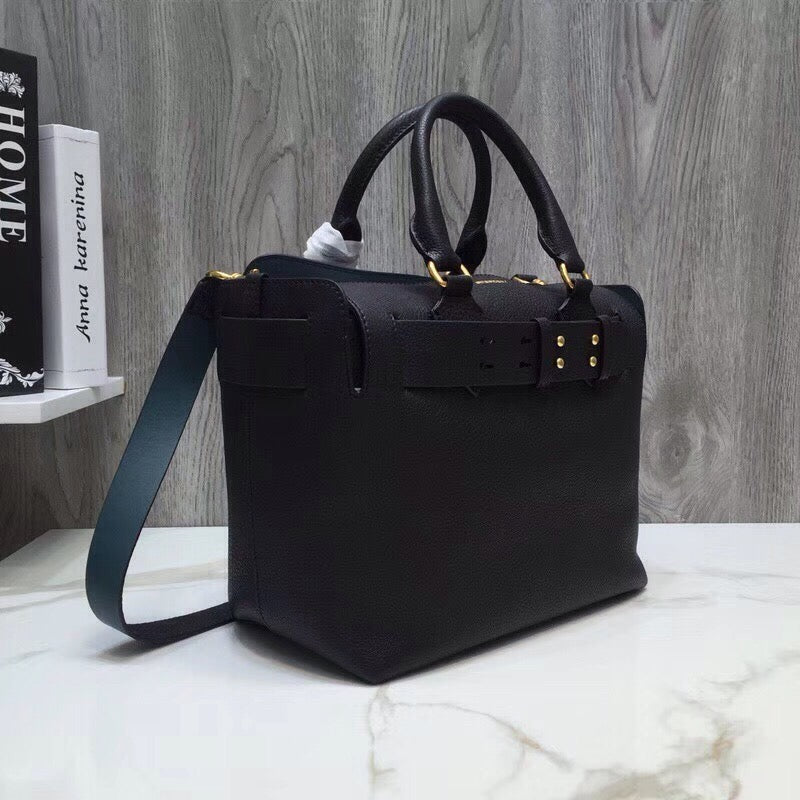 B-Berry - BB  Small Triple Stud Belt Bag Black For Women, Bags 14in/36LO