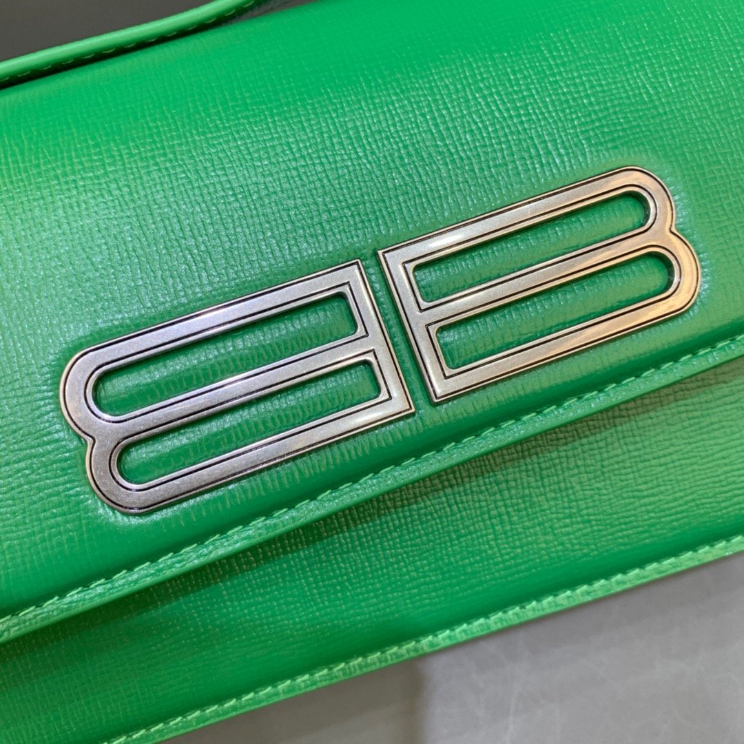 BLN-Ciaga Gossip Small Shoulder Bag Green, For Women,  Bags 9.1in/23LO