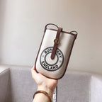 B-Berry - BB  Logo Graphic Canvas Anne Phone Case With Strap White For Women, Bags 7.1in/18LO
