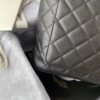 CHL - Medallion Tote Shoulder Black Bag For Women 29LO/11.4in