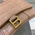 BLN-Ciaga Hourglass Mini Handbag With Chain In Beige, For Women,  Bags 4.7in/12LO