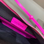 BLN-Ciaga Le Cagole Mini Bag With Chain In Dark Pink, For Women,  Bags 8.2in/21LO