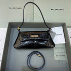 BLN-Ciaga XX Small Flap Bag Box Black, For Women,  Bags 10.6in/27LO 6956452108X1000