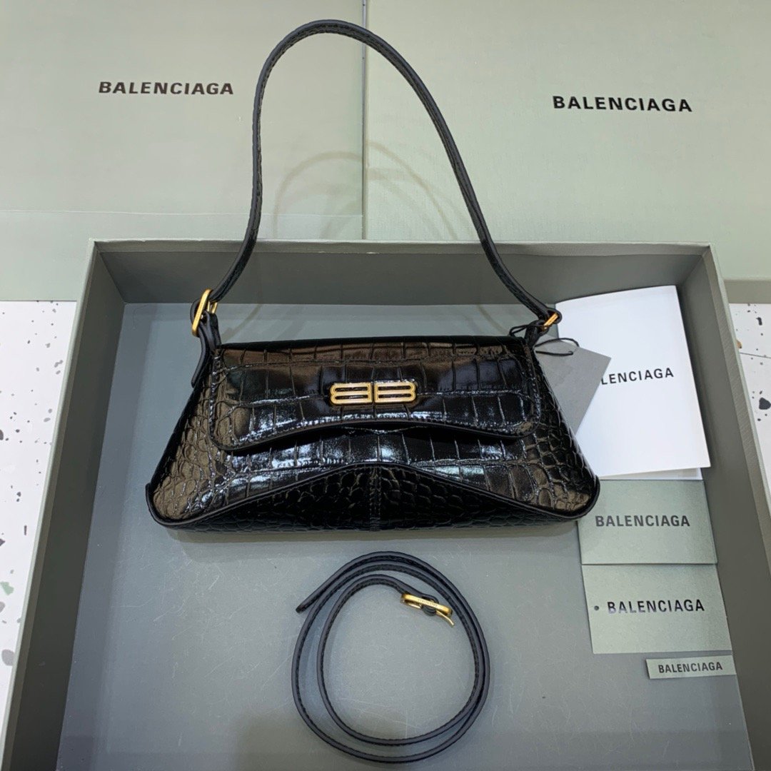 BLN-Ciaga XX Small Flap Bag Box Black, For Women,  Bags 10.6in/27LO 6956452108X1000
