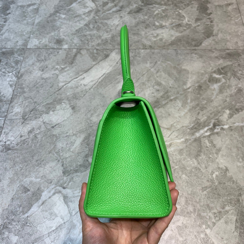 BLN-Ciaga Hourglass Small Handbag In Green, For Women,  Bags 9in/23LO