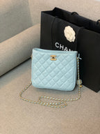 CHL - Hobo Handbag Light Blue Bag For Women 16LO/6in