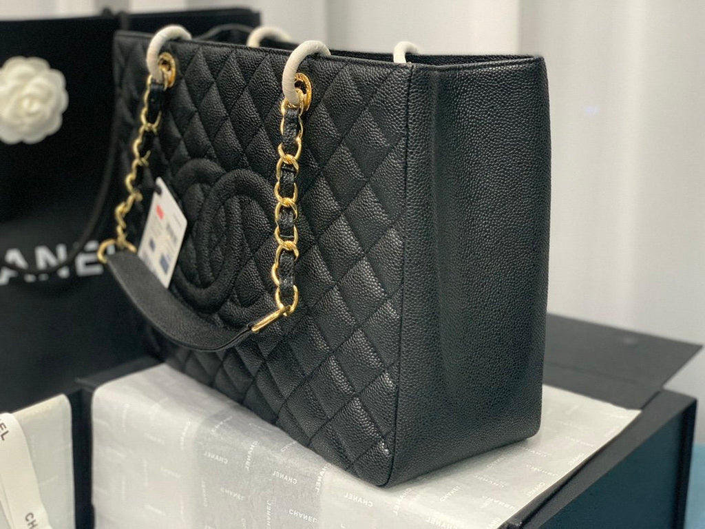 CHL - Tote Bag Spring Collection Gold Toned Hardware Black For Women 13in/33LO