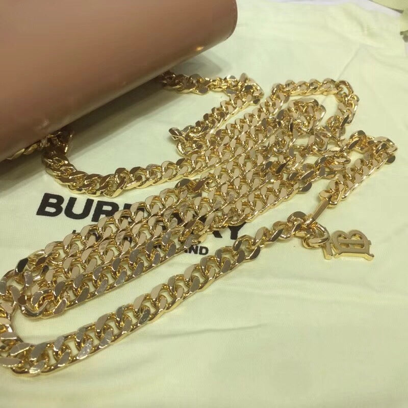 B-Berry - BB  Tb Chain Belt Bag Light Brown For Women, Bags 6.6in/17LO
