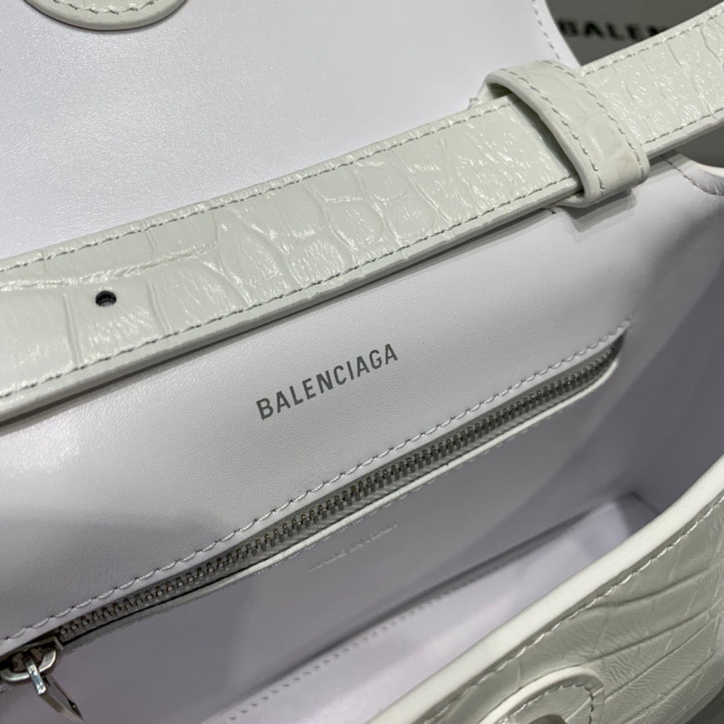 BLN-Ciaga Downtown XS Shoulder Bag In White, For Women,  Bags 10in/25LO
