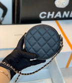 CHL - Round Bag Crossbody  Black For Women 4.7in/12LO