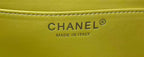 CC Spring-Summer 2026 Classic Flap Bag Yellow White Tweed
