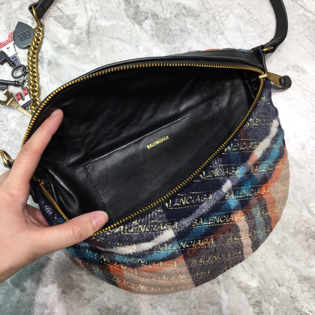BLN-Ciaga Souvenir XS Belt Bag In Multicolor, For Women,  Bags 9.5in/24LO