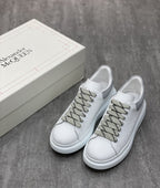 Alex - McQueen OTLM -sized Sneaker White/Grey For Men
