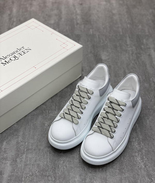 Alex - McQueen OTLM -sized Sneaker White/Grey For Men